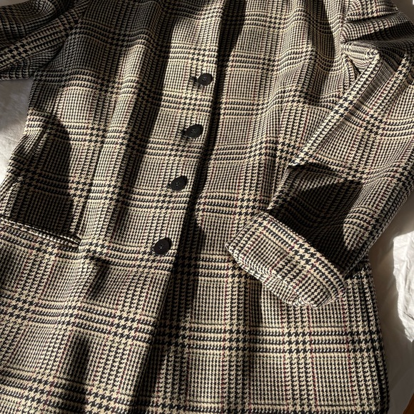 ARMANI wool blazer, Prince of Wales check, Made in Italy - Picture 1 of 10